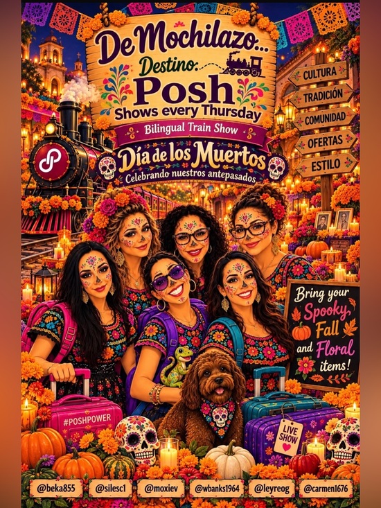 Other - @silesc1 De Mochilazo Bilingual Train! 9/9 el tema es día de los muertos/otoño